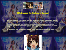 Tablet Screenshot of animetheme.com